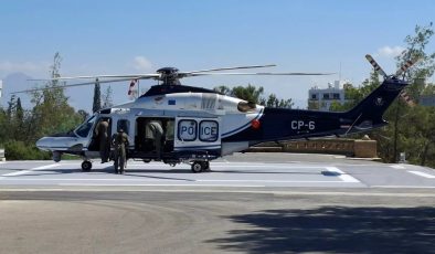 Rum Başkanlık Sarayı’na helikopter pisti… Keşif amaçlı ilk deneme uçuşu gerçekleştirildi