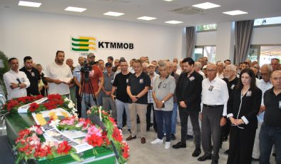 KTMMOB önceki genel başkanlarından Bektaş Göze son yolculuğuna uğurlandı