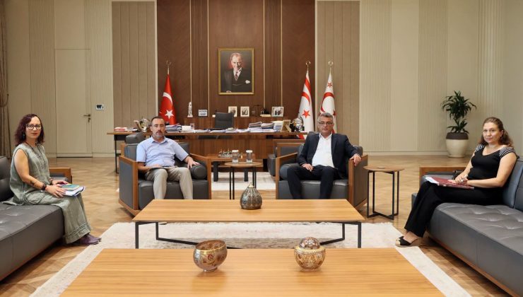 HAKSEN, Cumhurbaşkanı Erhürman’ı ziyaret etti: “Kamu Görevlileri Yasası bu haliyle onaylanmamalı”