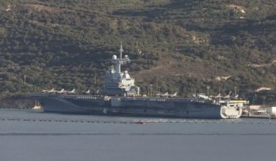 Orta Doğu’ya gönderilen Charles de Gaulle gemisi Fransa’daki limanına dönüyor