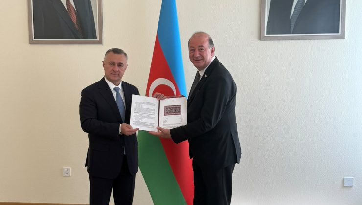 Dinçyürek, Azerbaycan’da mevkidaşıyla görüştü: “Yeni iş birliği fırsatları değerlendirildi”