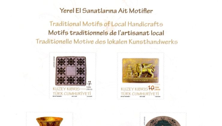 “Yerel El Sanatlarına Ait Motifler” pul serisi çarşamba günü satışa çıkıyor