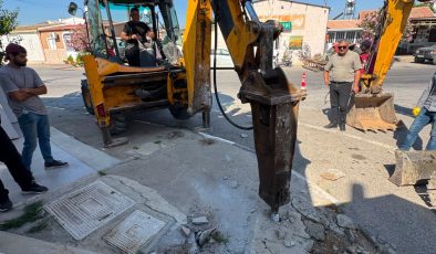 Mesarya Belediyesi, İnönü’de altyapı ve üstyapı çalışmalarına başladı