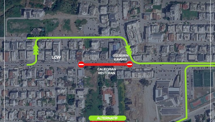 Gazimağusa İsmet İnönü Bulvarı yol çalışmalarında yeni trafik düzenlemesi yapıldı