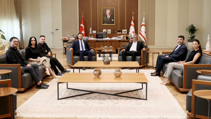 Mimarlar Odası yönetimi Erhürman’ı ziyaret etti