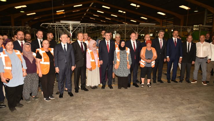 Yılmaz, Güzelyurt Soğuk Hava Deposu Entegre Tesisleri’nde incelemede bulundu