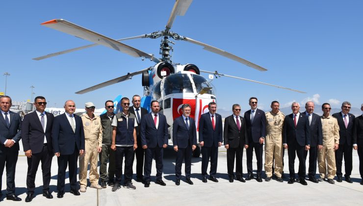Çavuş: “Yangınlarla mücadelede hava gücümüzü Türkiye’nin desteğiyle daha da güçlendirdik”