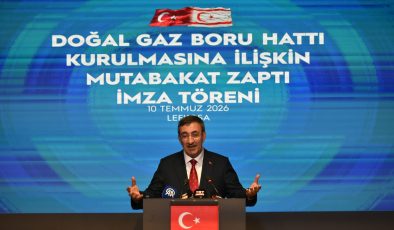 Yılmaz: “Doğal gaz boru hattı enerji arz güvenliğini güçlendirecek, maliyetleri düşürecek”