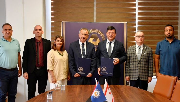 Gazimağusa Belediyesi ile DAÜ iş birliği ortak organizasyonlar düzenlemeye yönelik protokol imzaladı