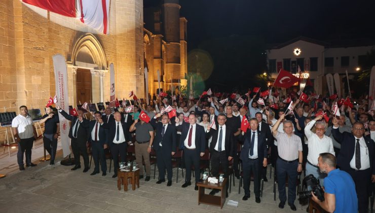 Lefkoşa’da “15 Temmuz Demokrasi ve Milli Birlik Günü” anma programı düzenlendi