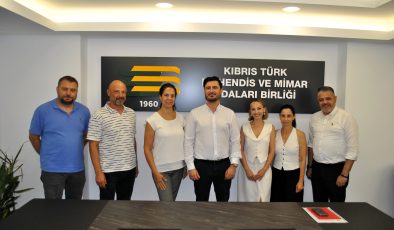 DAÜ’den KTMMOB’ye iş birliği ziyareti…