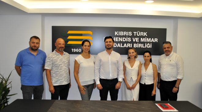 DAÜ’den KTMMOB’ye iş birliği ziyareti…