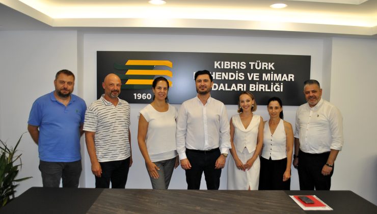 DAÜ’den KTMMOB’ye iş birliği ziyareti…