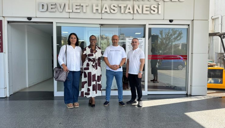 Dünya Tabipler Birliği Başkanı Kitulu, Dr. Burhan Nalbantoğlu Hastanesini ziyaret etti