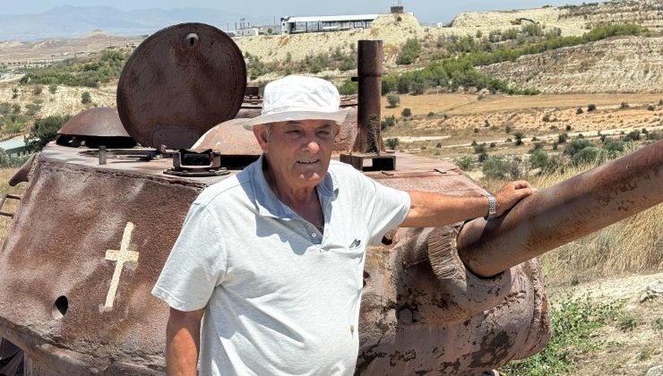 KKTC’deki Kıbrıslı Türk Mücahitlerin cesaretlerinin sembolü: “Tutsak Tanklar”