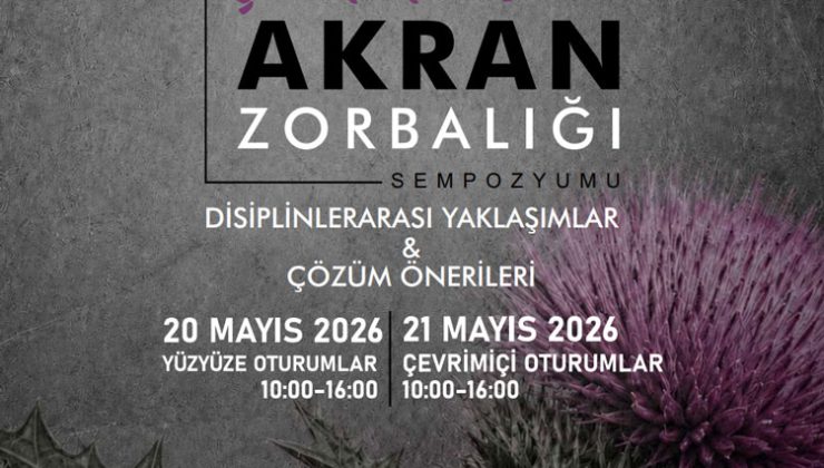 “Çocuklarda Şiddet ve Akran Zorbalığı” sempozyumunun özet kitabı yayımlandı