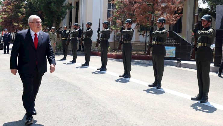 TC Milli Savunma Bakanı Güler, KKTC’deki 28. Mekanize Piyade Tümen Komutanlığını ziyaret etti