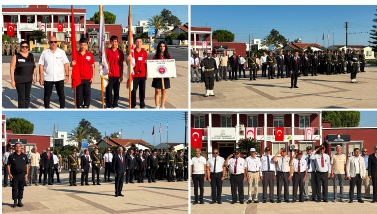 20 Temmuz Barış ve Özgürlük Bayramı dolayısıyla Güzelyurt’ta iki ayrı tören düzenlendi
