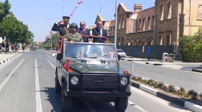 Barış ve Özgürlük Bayramı dolayısıyla Gazimağusa’da resmî törenler düzenlendi
