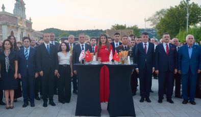 Kıbrıs Barış Harekatı’nın 52’nci yıl dönümü İstanbul’da resepsiyonla kutlandı