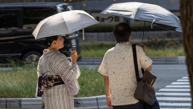 Japonya’da ilk kez aşırı sıcaklar nedeniyle “kokushobi” uyarısı yapıldı