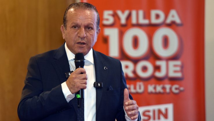 Ataoğlu, bakanlığın beş yıllık icraatlarını “5 yılda 100 proje” başlığıyla anlattı