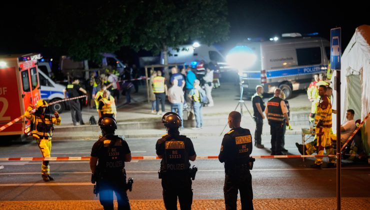 Almanya’da polis Berlin’de araçla düzenlenen saldırının şüphelisini arıyor