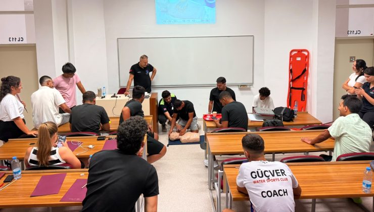 UKÜ’den cankurtaran ekiplerine Temel İlk Yardım Eğitimi