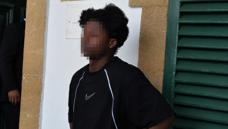 KKTC’de izinsiz ikamet etmek suçundan tutuklanan Kongo uyruklu H. C. O. mahkemeye çıkarıldı