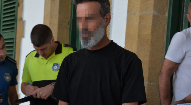KKTC’ye kaçak giriş yapan Suriye uyruklu K. D. mahkemeye çıkarıldı.