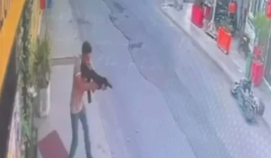 Sevgilisinin çalıştığı eğlence mekanı önünde pompalı tüfekle ateş rastgele ateş açtı