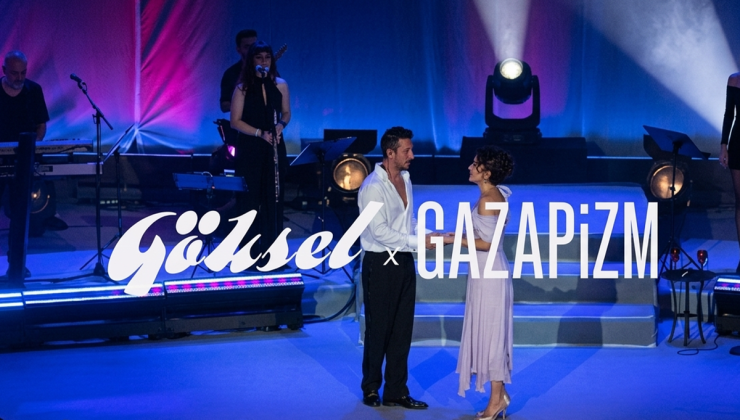 Harbiye’de unutulmaz düet! Gazapizm ve Göksel aynı sahnede buluştu