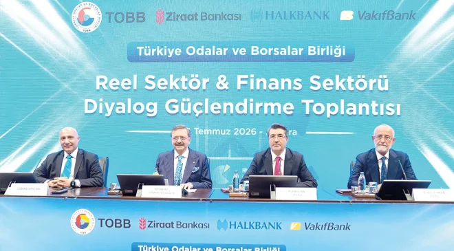 İş dünyasında 1 trilyonluk destek sevinci! Reel sektör ve finans dünyası diyalog için buluştu