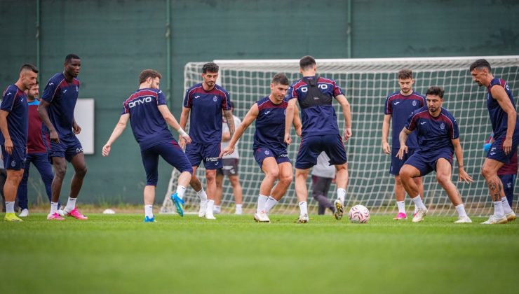 Trabzonspor’un Avusturya kampı kadrosu: Listede 35 futbolcu var