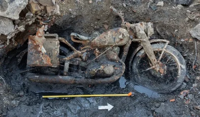Danube: Wehrmacht soldiers and WWII motorbike recovered after 80 years