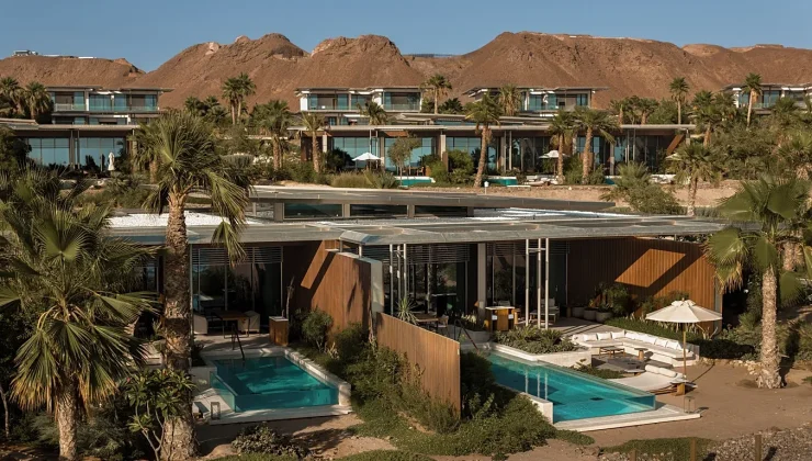 Every suite and villa at this new wellness resort on the Red Sea comes with its own private pool