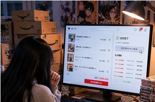 İnternetten 2 bin 100’den fazla kez manga sipariş edip ardından iptal eden Japon kadın tutuklandı