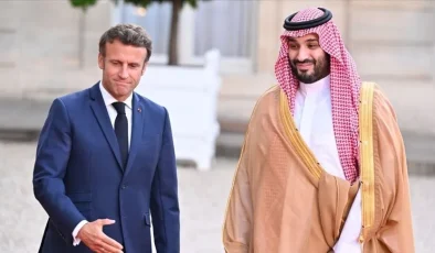 Bin Selman ve Macron, bölgesel güvenliği artırmaya yönelik çabaları görüştü