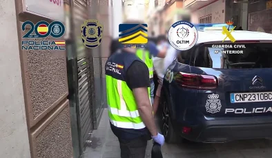 İspanya öncülüğünde düzenlenen operasyonda, Batı Akdeniz’deki suç şebekesi çökertildi