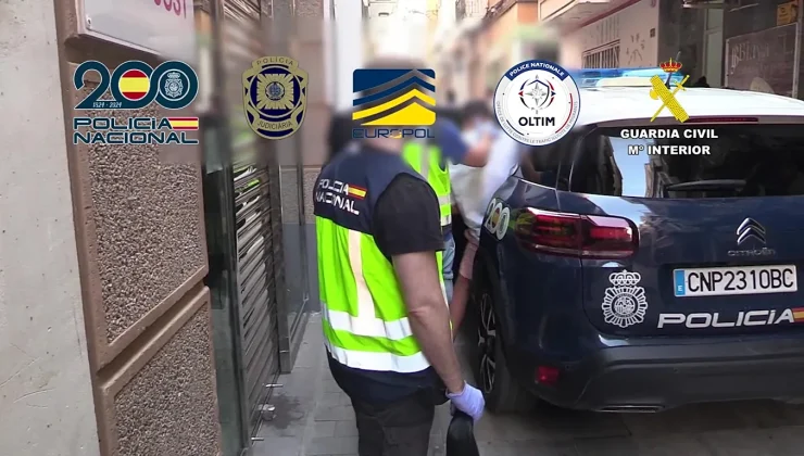 İspanya öncülüğünde düzenlenen operasyonda, Batı Akdeniz’deki suç şebekesi çökertildi