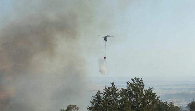 Tirmen’deki yangın söndürüldü