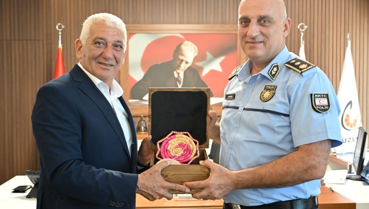 Özçınar, İskele Polis Müdürlüğü’ne atanan Erem’i kabul etti