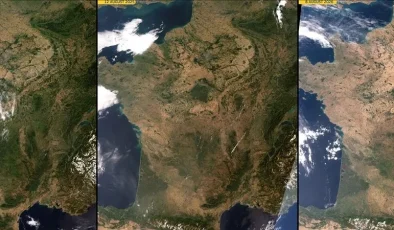 Rekor seviyede sıcaklıkların görüldüğü Fransa’da 1373 dere kurudu