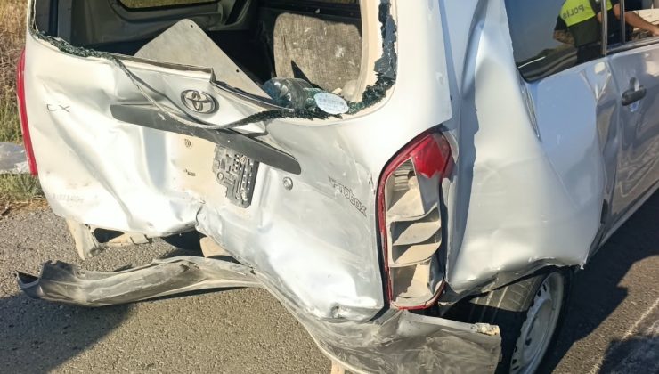 Güzelyurt Lefkoşa anayolunda trafik kazası…Bir kişi yaralandı, bir kişi tutuklandı