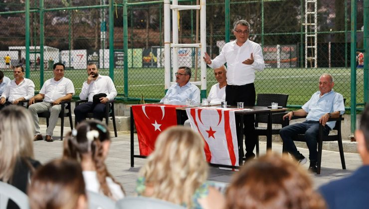 Cumhurbaşkanı Erhürman, Boğazköy, Dikmen ve Taşkent’i ziyaret etti