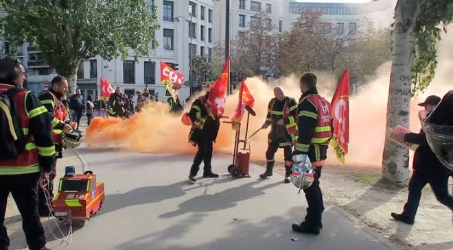 Fransız itfaiye erleri, 29 Eylül’de Paris’te gösteri düzenleyecek