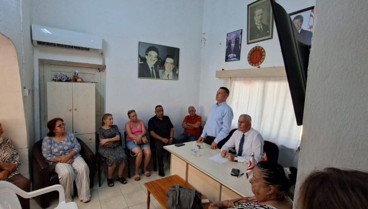 UBP Lefke’de seçim çalışmalarına başladı