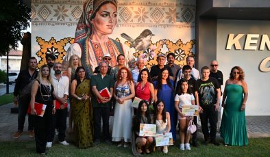 5. Uluslararası Güzelyurt Sanat Buluşması Sergisi açıldı