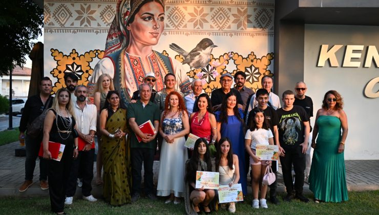 5. Uluslararası Güzelyurt Sanat Buluşması Sergisi açıldı