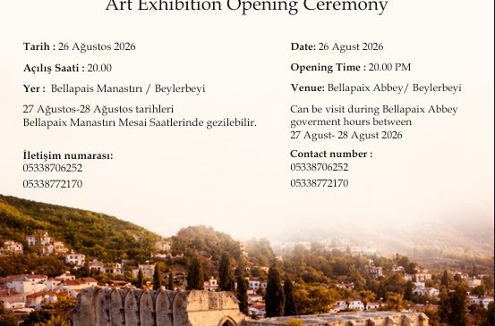 “2. Uluslararası Dünyada Barış Olsun Sergisi” 26 Ağustos’ta Bellapais Manastırı’nda